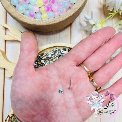 میخ گوشواره رنگ ثابت تضمینی مدل میخی