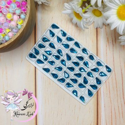 سنگ اشک (8*13) رنگ آبی