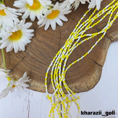 منجوق زرد وسفید